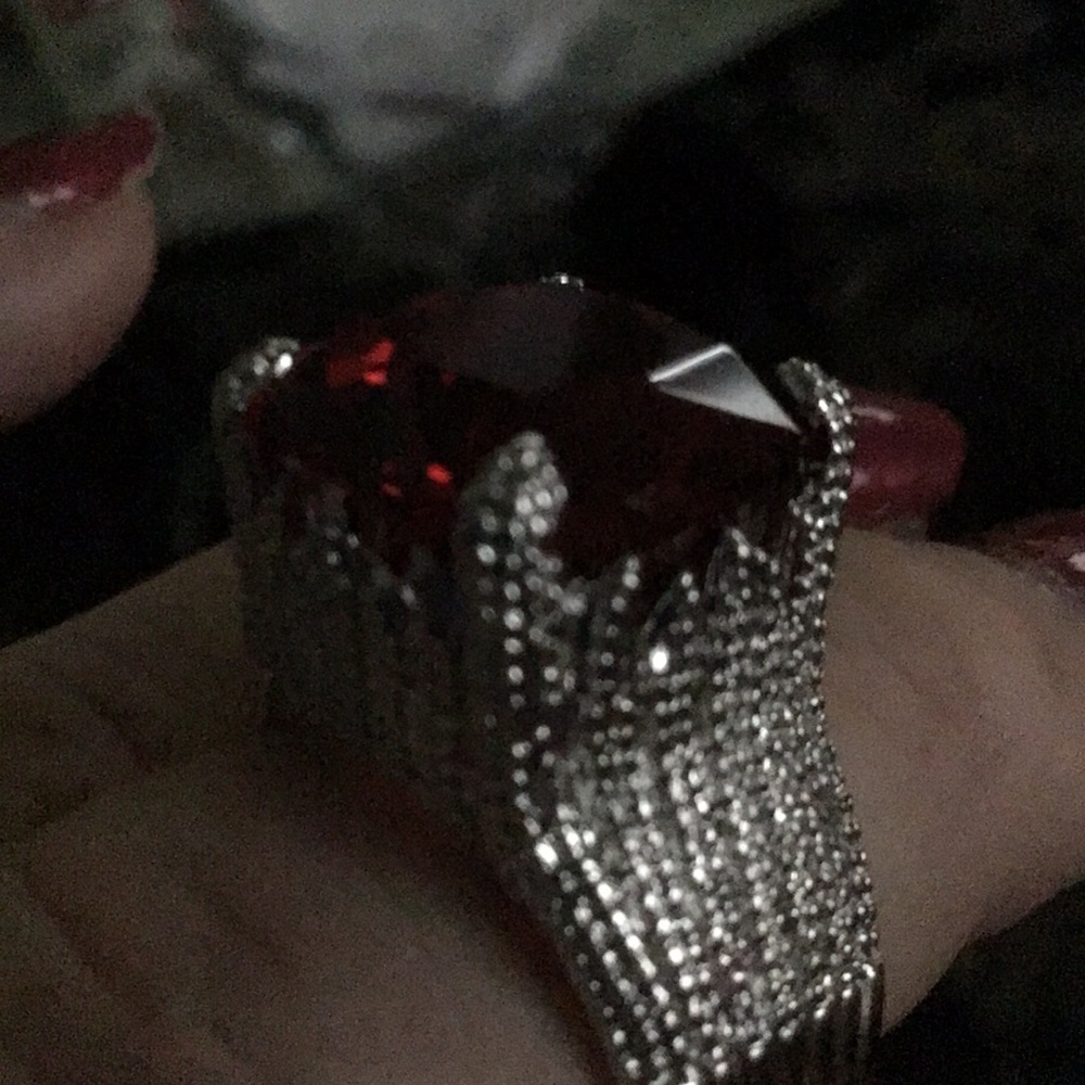 Garnet ring